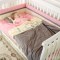 [苏宁自营]龙之涵婴儿床上用品全棉大套件 宝宝新生儿婴儿床床品床围65*110