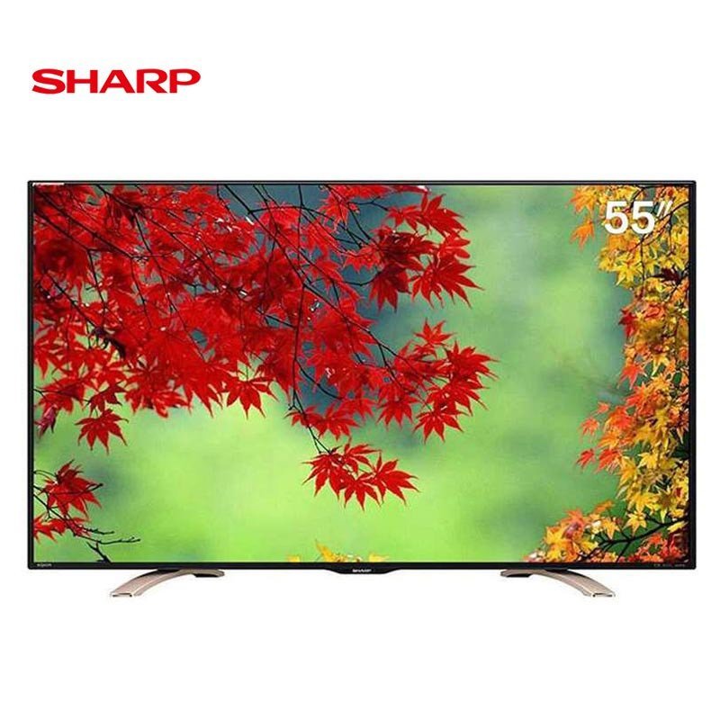 夏普(SHARP)LCD-55S3A 55英寸 4K 网络 智能 液晶电视机