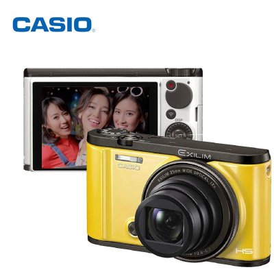 卡西欧(CASIO) EX-ZR3500 数码相机 黄色 16G卡