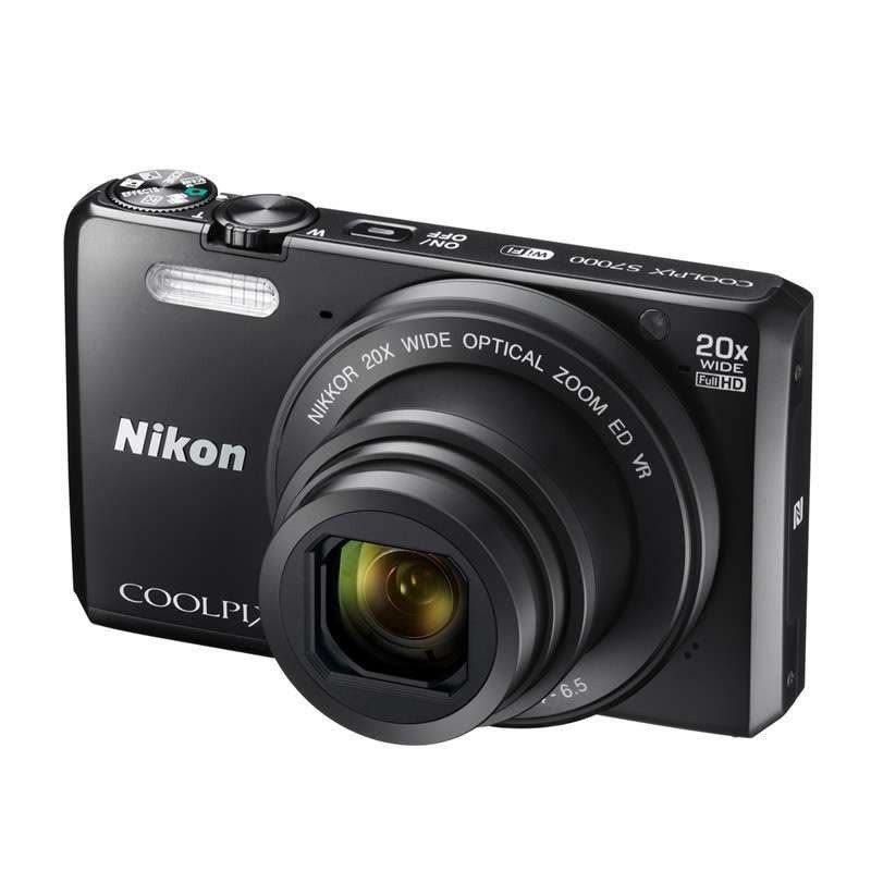 尼康(Nikon) COOLPIX S7000(黑)数码相机 显示屏尺寸3英寸 有效像素值1602图片