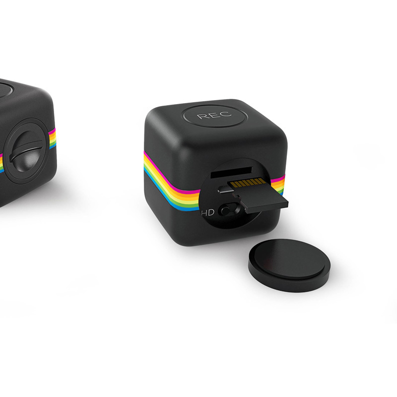 宝丽来(Polaroid) CUBE 运动数码相机摄像机 黑色