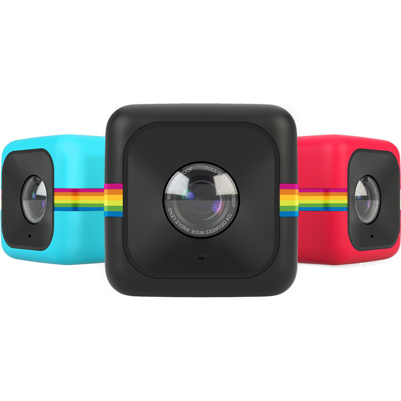 宝丽来(Polaroid) CUBE 运动数码相机摄像机 黑色
