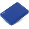 [赠硬盘包]东芝(TOSHIBA)V8 CANVIO高端分享系列1TB 移动硬盘 2.5英寸USB3.0 神秘蓝