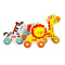 费雪婴儿早教玩具小小斑马推车1-3岁宝宝益智学步玩具FP1007