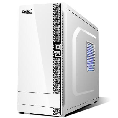 大水牛(BUBALUS)风雅 白色 机箱(全能小箱/支持320MM长显卡/M-ATX主板/标准电源/带光驱位)