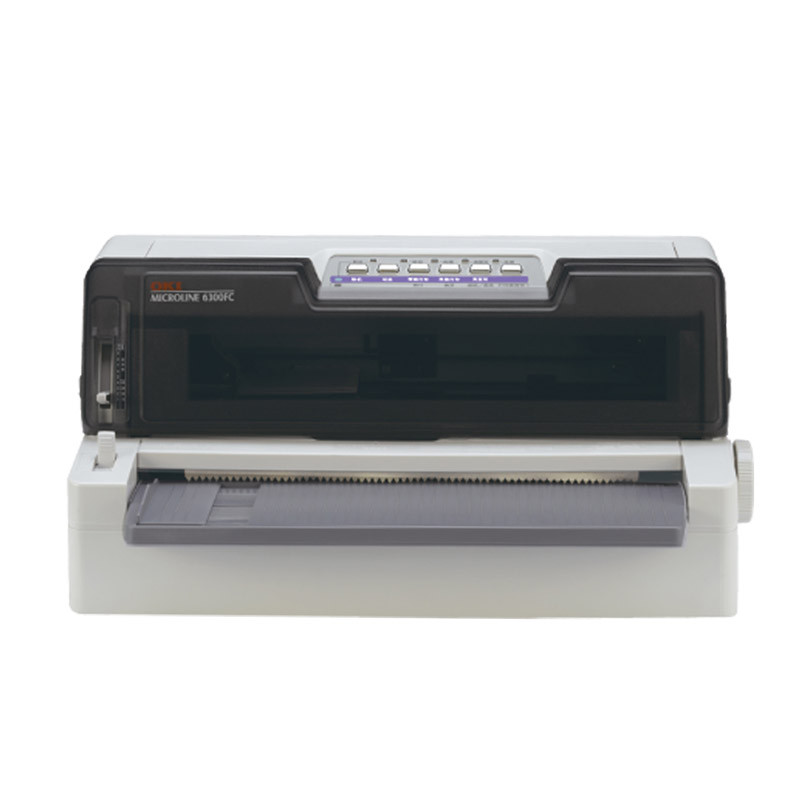OKI 6300FC 106列 平推智能针式打印机 票据/报表 打印机高清大图