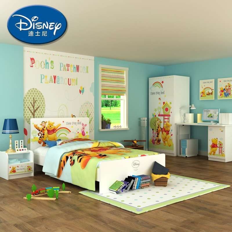 迪士尼儿童套房儿童家具套房组合女儿童房成套家具迪士尼系列12米小四