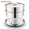 Supor/苏泊尔 Z28YK4-120不锈钢电蒸锅 9L容量电蒸笼三层超大容量