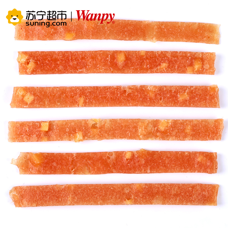 顽皮Wanpy 犬用软奶酪鸡肉条100g 宠物食品 犬用零食 宠物零食 肉干/肉条