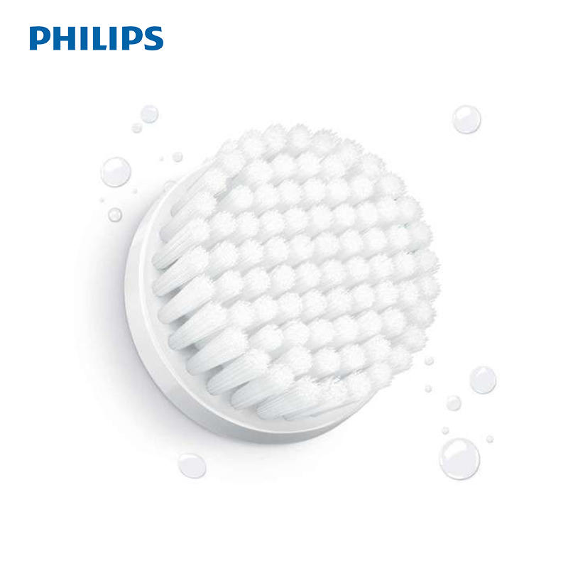 飞利浦(Philips)电子美容器洁面仪清洁仪普通刷头SC5990纯白