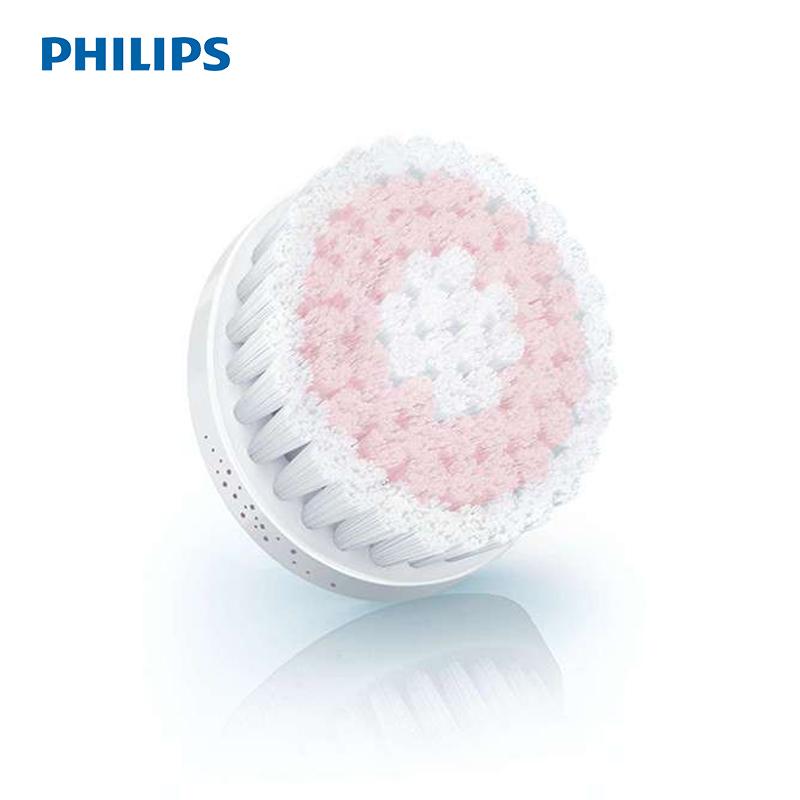 飞利浦(Philips) 电子美容器洁面仪清洁仪敏感刷头SC5991 粉白