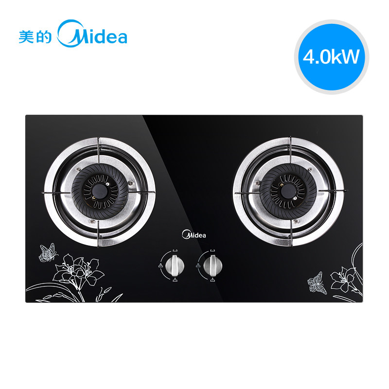 美的(Midea) 黑晶抛物线火 嵌入式燃气灶(天然气)JZT-Q213B