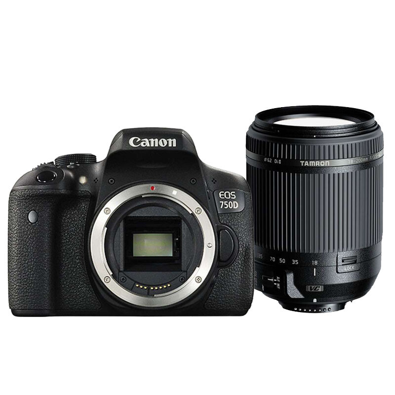 佳能(Canon)EOS 700D 单反套机(腾龙18-200F3.5-6.3 DI-II)高清大图