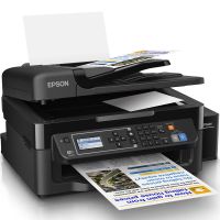 爱普生(EPSON) L565 墨仓式喷墨传真一体机 (打印 复印 扫描 传真) 学生打印作业打印