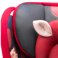 贝贝卡西 ISOFIX接口儿童安全座椅车载宝宝婴儿汽车用安全座椅3C认证523