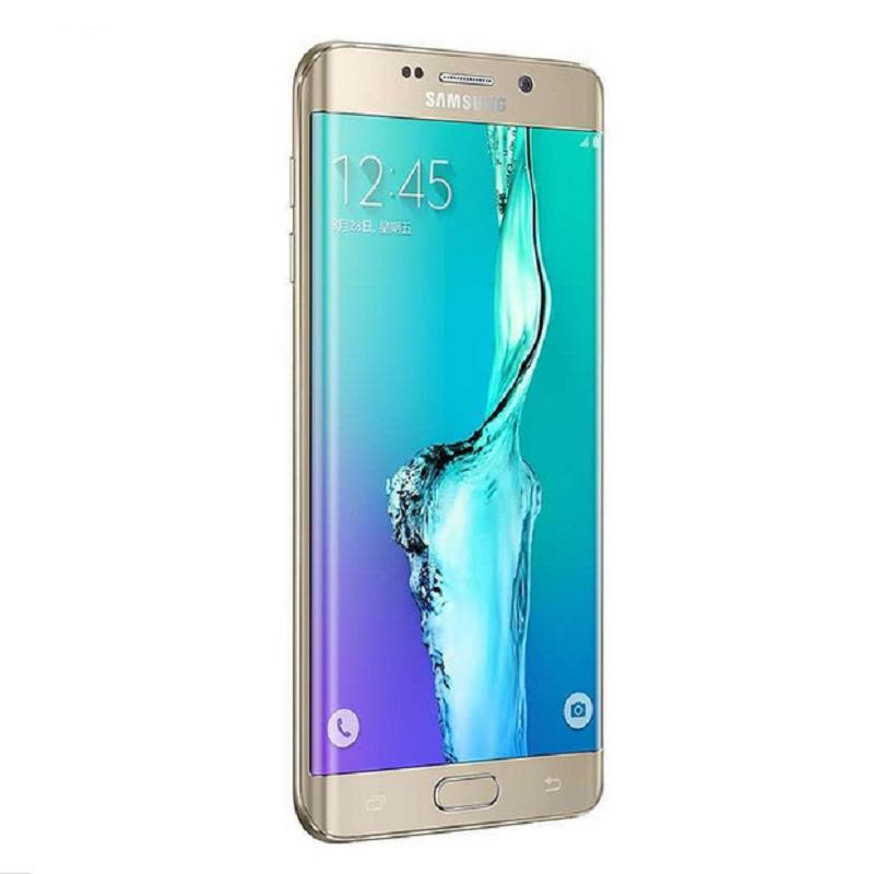SAMSUNG/三星 Galaxy S6 Edge+(G9280)64G版 铂光金 全网通4G手机图片