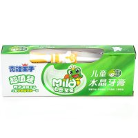 青蛙王子儿童水晶牙膏50g苹果香型