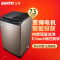 三洋(SANYO)DB75399BA 7.5公斤 全自动自动投放变频波轮洗衣机(钛金灰)