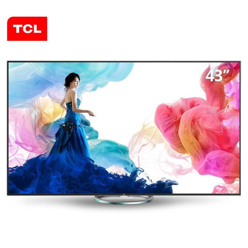 TCL L43E6800A-UDS 43英寸 64位14核 96%高色域 旋转底座 4K安卓智能LED电视