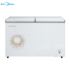 美的(Midea)BCD-269DKMA 269升 双温双室 大冷冻力 家用卧式节能省电冷柜冰柜