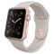 Apple Watch Sport 苹果智能手表 42毫米 玫瑰金色铝金属表壳 岩石色运动型表带