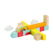 费雪50粒木制积木益智玩具1-2岁3-6周岁男女孩儿童婴儿宝宝FP6004A