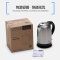 美的(Midea)电水壶 WSJ1703b 1.7L 全钢 食品级全304不锈钢 优质温控器 电热水瓶 电水壶