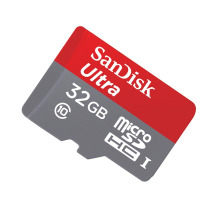 SANDISK(闪迪)MircoSD(TF)32G-NC(80M/S)Ultra系列存储卡
