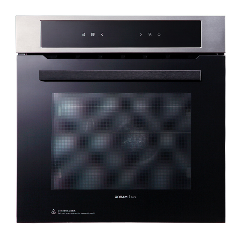 老板(ROBAM)家用嵌入式烤箱 KWS260-R070 钢化玻璃面板 60L容量高清大图