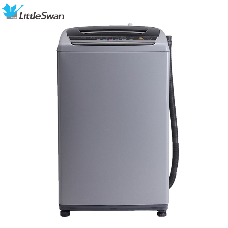 小天鹅(Little Swan)TB80-V1059H 8公斤 全自动波轮洗衣机 桶自洁 安心童锁 家用 灰色