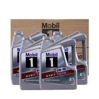 美孚(Mobil)美孚1号全合成机油 5W-30 SN级 (4*4L装)