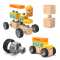 特宝儿(Topbright) 城市交通积木 儿童木制拼装插积木玩具1-2-3-6周岁宝宝大颗粒积木益智力玩具120114