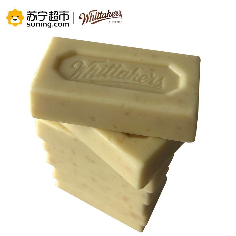 Whittaker’s 惠特克迷你柠檬汽水味跳跳糖白巧克力制品 180g高清大图