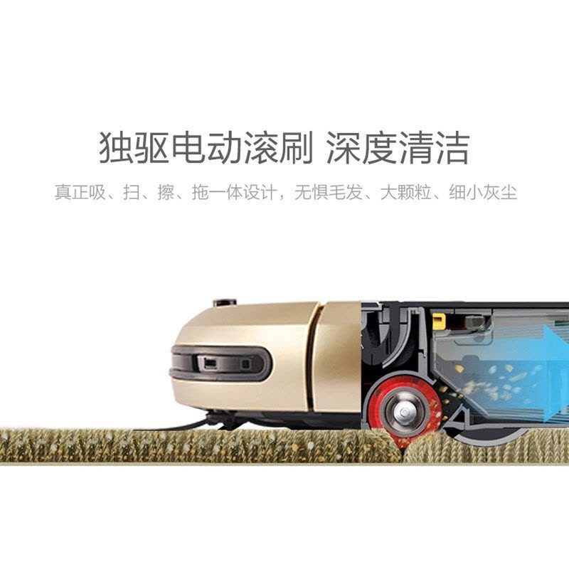 莱克(LEXY)扫地机器人R1011 智能全自动吸尘器 APP远程控制 智能路径规划 吸擦一体图片