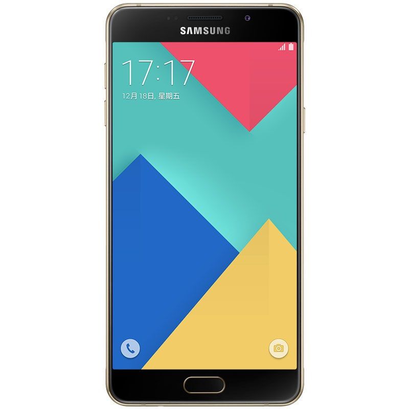 SAMSUNG/三星 Galaxy A7 (SM-A7100) 魔幻金 3+16G 全网通4G手机 双卡双待