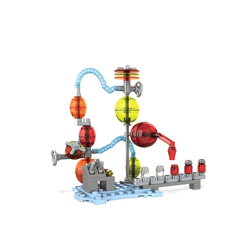 [苏宁自营]美高 小黄人果冻实验室小颗粒积木玩具智力组装5岁+ CNC78图片