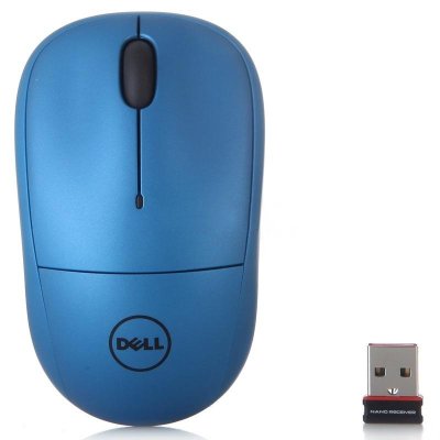 戴尔(DELL)WM123 无线鼠标 光电鼠标 USB接收器 办公鼠标 艳丽蓝