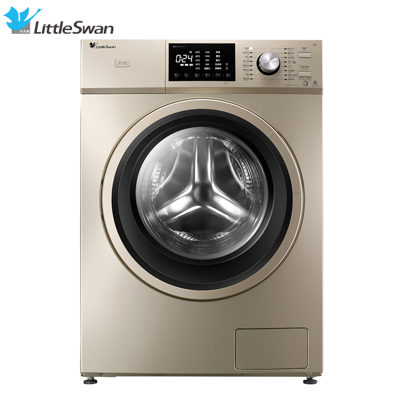 小天鹅(Little Swan)TG90-1422WIDG 9公斤洗衣机 变频静音 智能操控 安全童锁 家用 金色