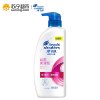 海飞丝(Head & Shoulders)丝质柔滑500ML洗发露洗发水*2瓶 宝洁出品