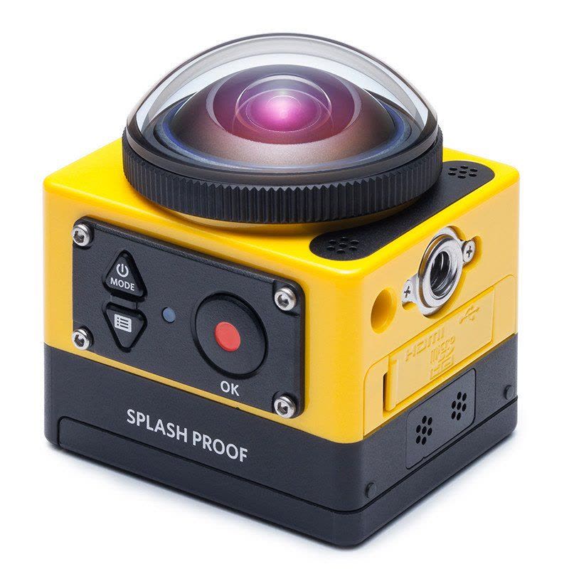 柯达(Kodak)SP360 运动型摄像机 360度(水平)拍摄视角 WIFI操控 全高清摄像 标准套装图片