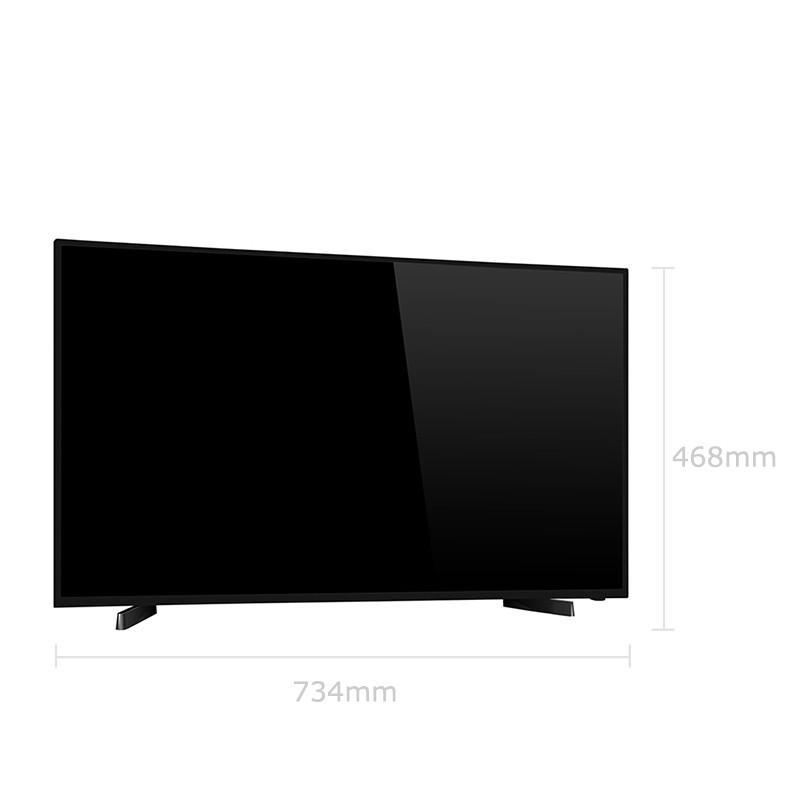 海信(Hisense)LED32EC270W 32英寸 窄边网络液晶平板电视 在线影视 WIFI(黑色)高清大图