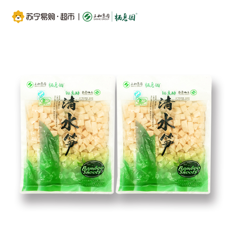 栖息园 福建清水笋丁 300gX2