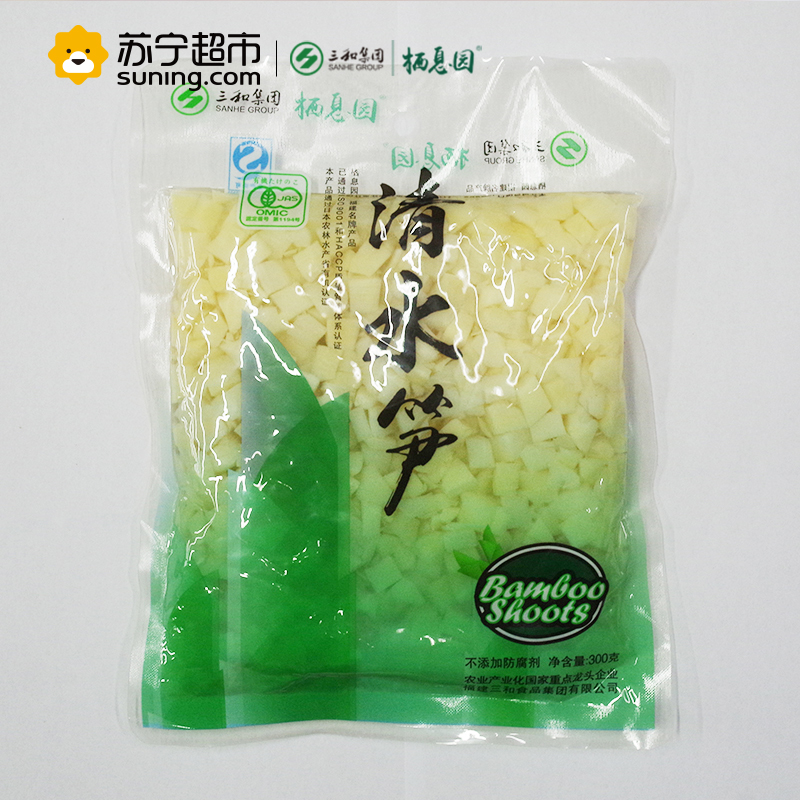 栖息园 福建清水笋丁 300gx6（家庭装）