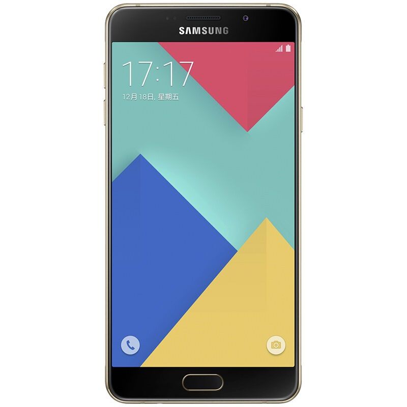 SAMSUNG/三星 Galaxy A7 (SM-A7108) 魔幻金 移动4G手机 双卡双待