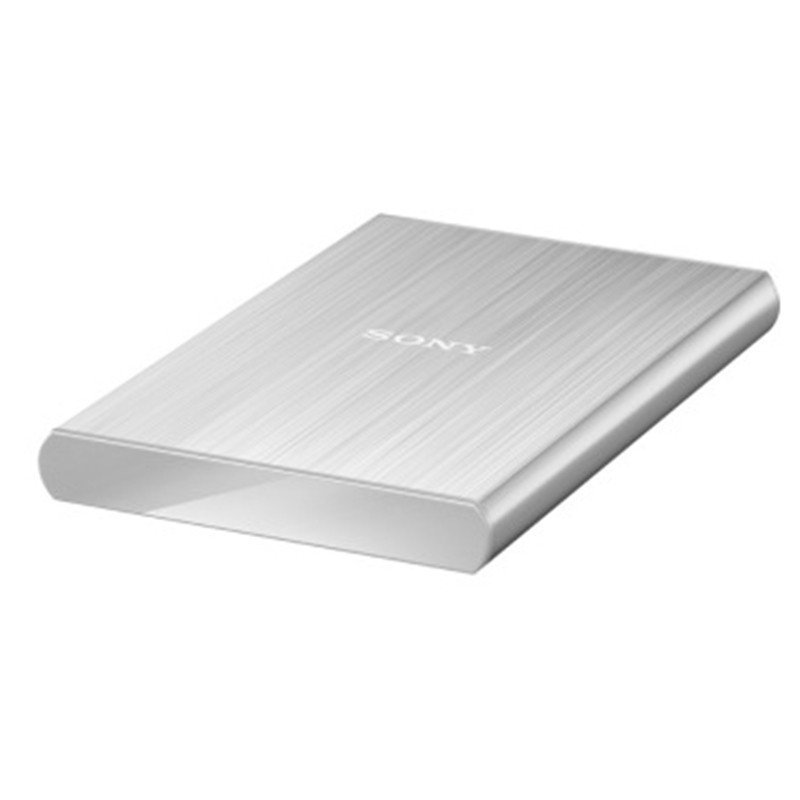 Sony/索尼移动硬盘1T 高速USB3.0 HD-SL1银色 金属轻薄 1tb