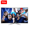 TCL L55C1-CUD 55英寸 4K曲面 全生态HDR 高色域 64位十四核安卓智能电视机(黑色)