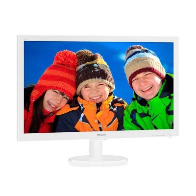 飞利浦(PHILIPS) 21.5英寸LED高清宽屏 电脑液晶显示器(白色) 223V5LSW