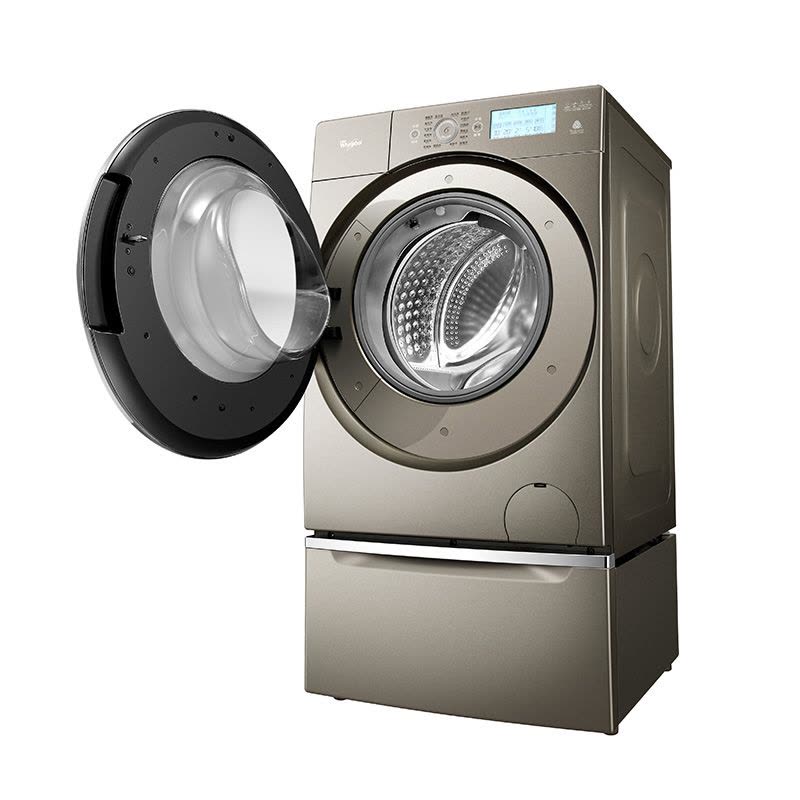 惠而浦(Whirlpool)WG-F100881BAHR 10公斤全自动智能洗烘一体洗衣机图片