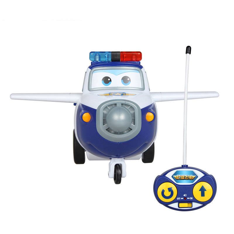 奥迪双钻(AULDEY)超级飞侠 儿童玩具男孩益智遥控滑行飞机-包警长 710750图片