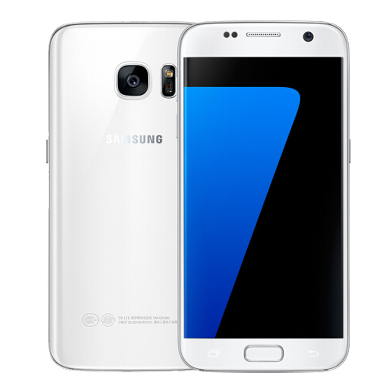 SAMSUNG/三星 Galaxy S7（G9300）4+32G版 雪晶白 全网通4G手机